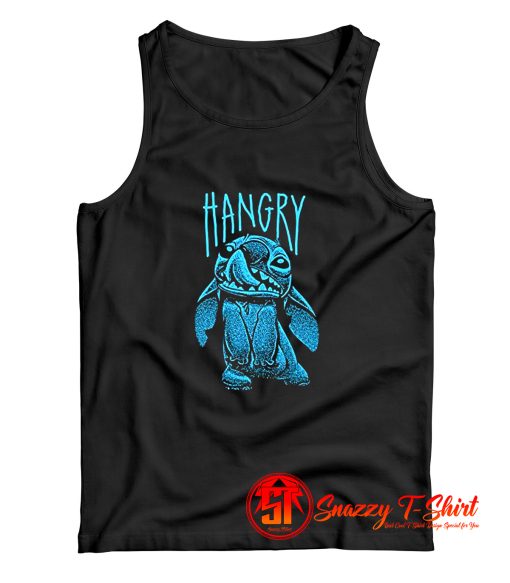 Disney Stitch Hangry Graphic Adult Tank Top