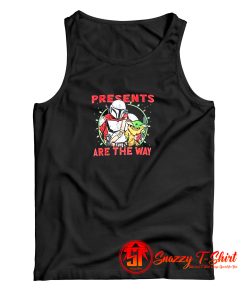 Disney The Mandalorian Christmas Presents Tank Top