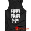 Disney Villains Mugshot Funny Cool Tank Top