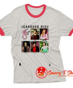 Disney Zombies Seabrook Yearbook Ringer Tee