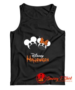 DisneyHalloween Quarantine Mask On Fun Tank Top