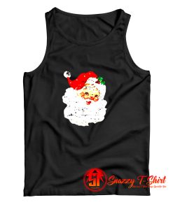 Distressed Vintage Santa Claus Tank Top