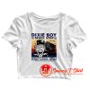 Dixie Boy Truck stop Crop Top Shirt