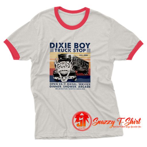 Dixie Boy Truck stop Ringer Tee