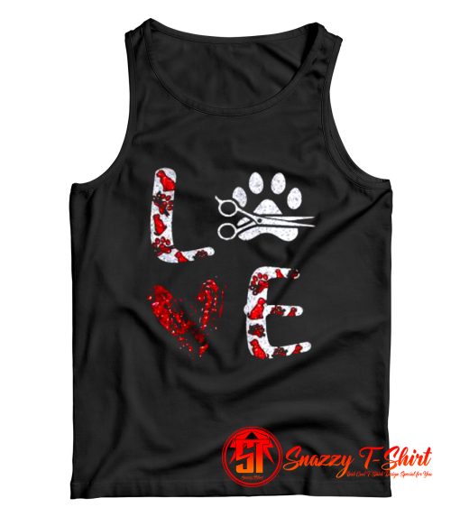 Dog Paw Love Tank Top