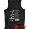 Dog rules for humans Tank Top