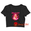 Doja Cat Laser Grid Portrait Crop Top Shirt