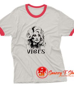 Dolly Parton Vibes Country Music Ringer Tee