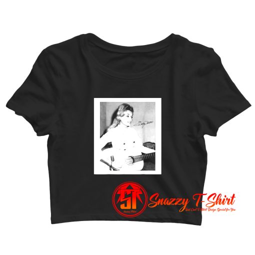 Dolly Parton Vintage Polaroid Crop Top Shirt