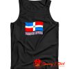 Dominican Republic Flag Distressed Pride Tank Top