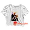 Donald Trump Fun Phot Crop Top Shirt