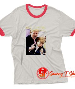 Donald Trump Fun Phot Ringer Tee