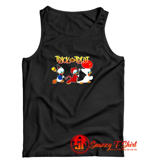 Donald duck Trick or Treat Tank Top