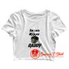 Dont mess with my Daddy Hulk Baby Crop Top Shirt