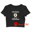 Donut Lose Your Sprinkles Funny 5Th Birthday Crop Top Shirt