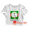 Doraemon Face x Gucci Parody Crop Top Shirt