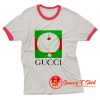 Doraemon Face x Gucci Parody Ringer Tee