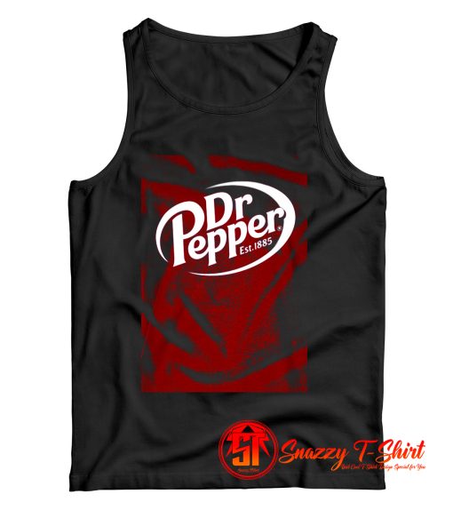 Dr Papper Slogan Logo 1885 Tank Top