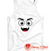 Dracula And Vampire Emoji Face Tank Top