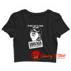 Dracula Prince of Darkness Vampire Crop Top Shirt