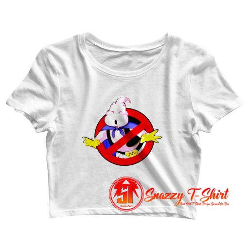 Dragon Ball Majin Buu Ghostbuster Funny Crop Top Shirt