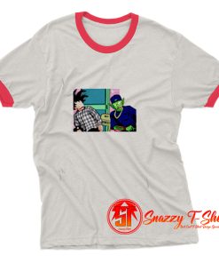 Dragon Ball Z Friday Parody Ringer Tee