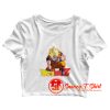 Dragon Ball Z Songoku Super Saiyan Crop Top Shirt