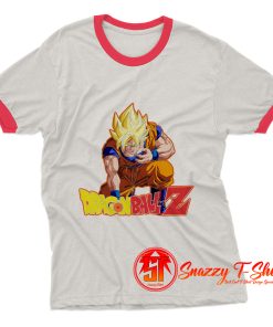 Dragon Ball Z Songoku Super Saiyan Ringer Tee