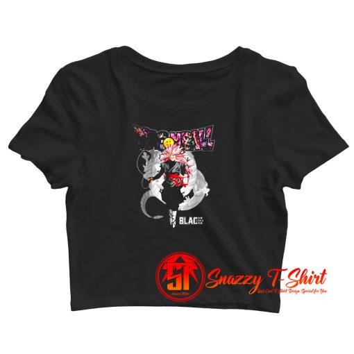 Dragonball Black Goku art Crop Top Shirt