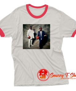 Drake Rap and Lil Durk Laught Now Cryie Ball Ringer Tee