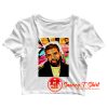 Drake pop art Crop Top Shirt