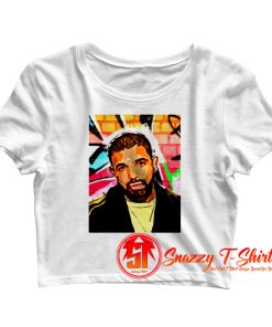 Drake pop art Crop Top Shirt