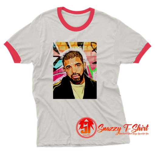 Drake pop art Ringer Tee