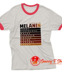 Drippin In Melanin Ringer Tee