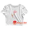 Drunk Flamingo Christmas Crop Top Shirt