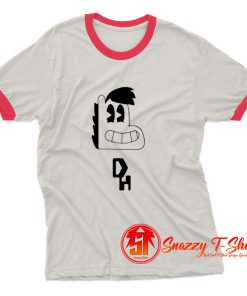 Drunken Horseman 1930s Cartoon Ringer Tee