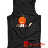 Dwight Pumpkin Raglan Baseball Tank Top