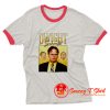 Dwight Schrute Farms The Office Ringer Tee