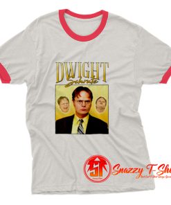 Dwight Schrute Farms The Office Ringer Tee