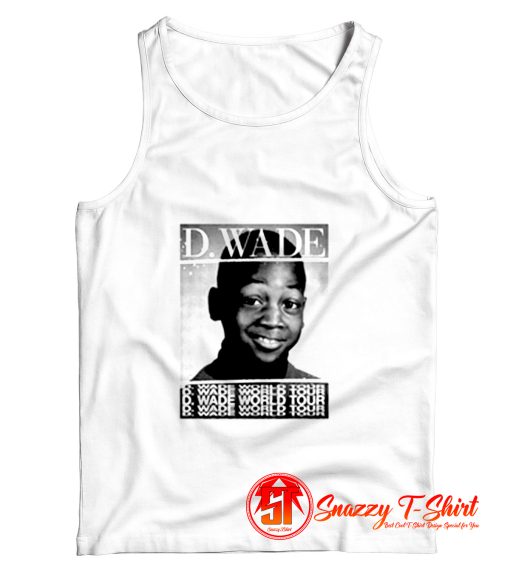 Dwyane Wade White World Tour Tank Top