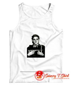 ELVIS PRESLEY MUG SHOT Tank Top