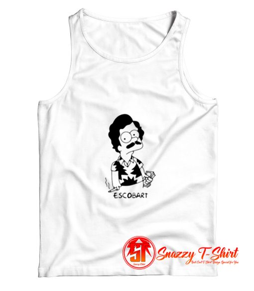 ESCOBART Funny Cartoons Tank Top