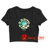 Earth Gang Ombre Globe Crop Top Shirt