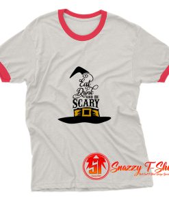 Eat Drink And Be Scary Ringer Tee