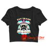 Eat Trash Hail Satan Classic Crop Top Shirt