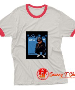 Eazy Rapper Caricature Ringer Tee