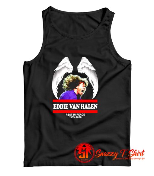 Eddie Van Halen Rest In Peace 1955 2020 Tank Top