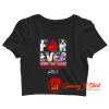 Eddie Van Halen Thank You For The Memories Crop Top Shirt