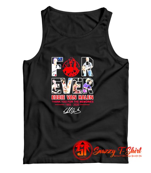 Eddie Van Halen Thank You For The Memories Tank Top