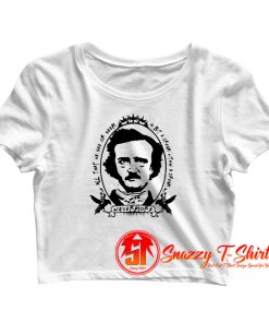 Edgar Allan Poe Crop Top Shirt